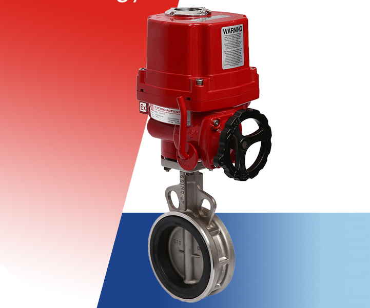 電動防爆對夾軟密封蝶閥(不銹鋼) 電動防爆對夾軟密封蝶閥(不銹鋼)